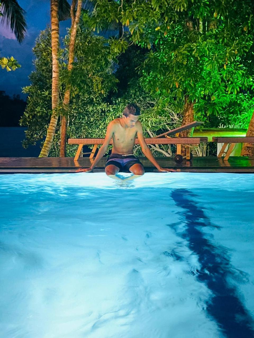 The Green Lagoon Villa Hikkaduwa Esterno foto